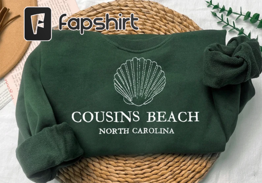 Cousins Beach Embroidered Crewneck-Cousins Beach North Carolina | the summer i turned pretty