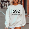 Vintage Salem 1692 They Missed One Sweatshirt, Retro Salem Massachusetts Halloween Crewneck, Witchy Woman Shirt