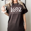 Vintage Salem 1692 They Missed One Sweatshirt, Retro Salem Massachusetts Halloween Crewneck, Witchy Woman Shirt