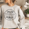 Salem Massachusetts Apothecary Sweatshirt, Vintage Halloween Witch Sweater, Halloween Gift, Womens Halloween Party Shirt, Cute Fall Sweater