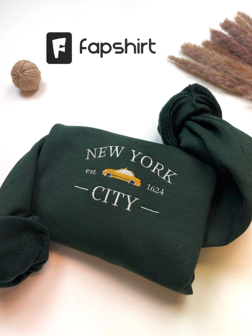 NYC Embroidered Sweatshirt