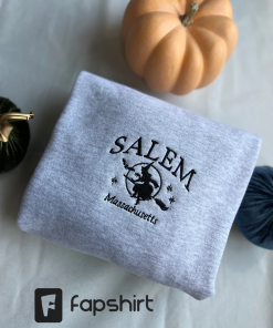 Salem Massachusetts Sweatshirt, Salem Witch Sweatshirt, Cozy…