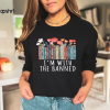 I’m With The Banned, Banned Books Shirt, Banned Books Shirt, Unisex Super Soft Premium Graphic T-Shirt, Reading Shirt, Librarian Shirt