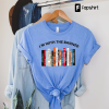 Banned Books Shirt, I’m With The Banned, Banned Books Graphic Tee, Reading Shirt, Librarian Shirt, Bookish Shirt, Read Banned Books