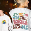 In My Teacher Era Shirt, In My Cool Teacher Era Shirt, Custom name Teacher shirt, Teacher Appreciation, Teacher Gift, Best Teacher Shirt