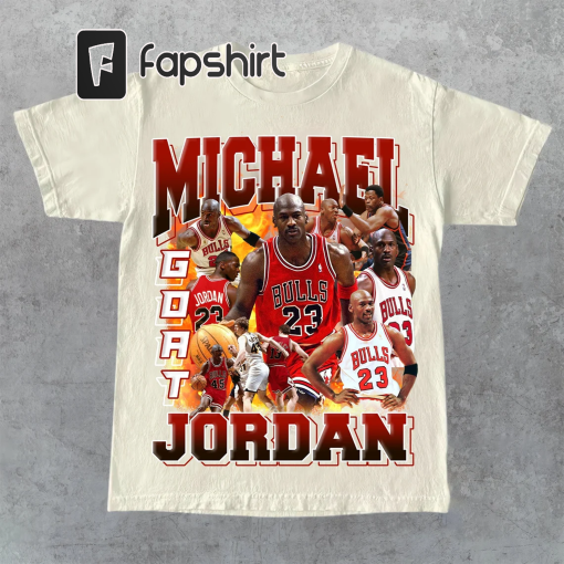 Vintage 90s Basketball Bootleg Style Shirt, Michael Jordan Graphic Tee, Retro Basketball Shirt, Unisex Oversized