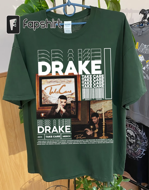 Vintage Drake Bootleg Inspired Graphic Unisex Tee, Drake Vintage T-Shirt, Drake Take Care Shirt, Drake – Take Care Unisex T-Shirt