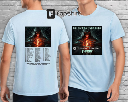 Disturbed Shirt, Disturbed Take Back Your Life Tour 2023 T-Shirt, Disturbed Tour Shirt,Take Back Your Life Tour, 2023 Tour Shirt,Heavy Metal