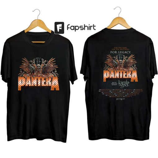 Comfort Colors Pantera 2023 Tour With Lamp Of God Shirt, Pantera Band Shirt For Fan, Pantera Metal Rock 2023 Shirt Concert,Pantera Fan Shirt