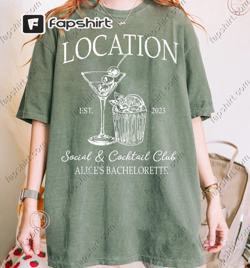 Custom Location Bachelorette Shirts, Charleston Bachelorette, Bachelorette Party Custom Location Shirt, Custom Bride, Beach Bach Trips Shirt