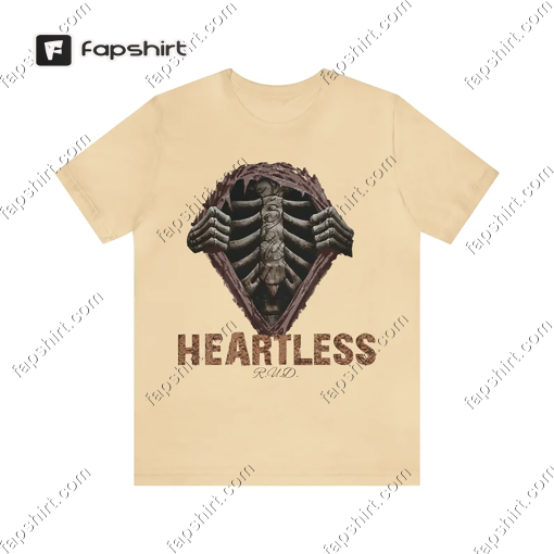 Heartless Shirt To Match Jordan 3 Palomino/Orewood Brown Sneaker, Jordan 3 Palomino/Orewood Brown Sneaker Tee