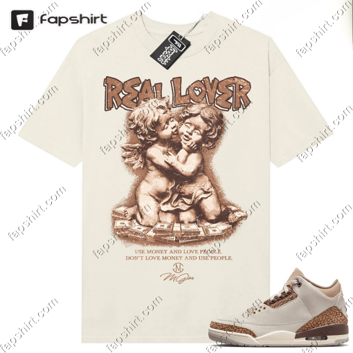 Palomino 3s to match Sneaker Match Tees Sail “Real Lover”