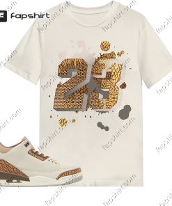 Number 23 Colorful Shirt Match Jordan 3…