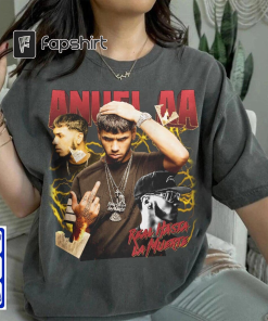 Anuel Aa Vintage Tour 2023 Rapper Shirt,…