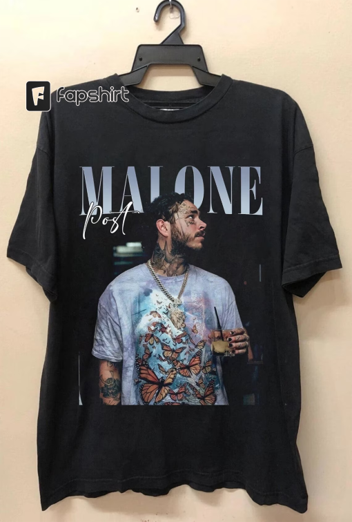 Post Malone Merch, Post Malone Tour Shirt, Post Malone Concert, Post Malone 2023 shirt, Post Malone Shirt, rapper Post Malone Bootleg Shirt