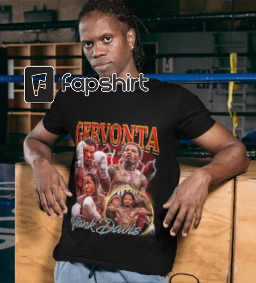 Limited Gervonta Tank Davis vintage Shirt, Tank Shirt, Gervonta Boxer Shirt, Gervonte Tank Boxer Shirt, Gervonta Vintage Graphic Tee