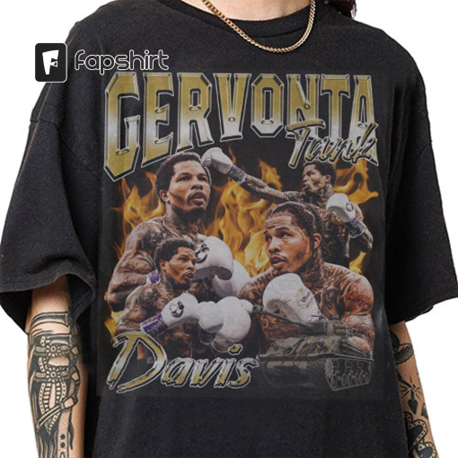 Gervonta Davis 90s Vintage Bootleg Style Rap T-Shirt | Gervonta Davis Boxing TShirt | Gervonta Davis 90s Vintage Sweatshirt Gift For Fan