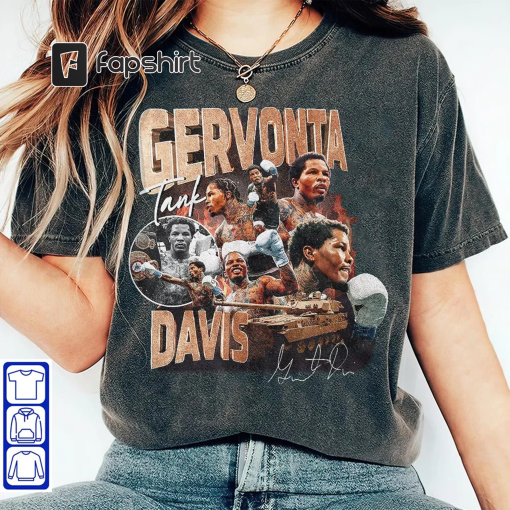 Gervonta Davis Shirt, Tank Shirt, Gervonta Boxer Shirt, Gervonte Tank Boxer Shirt, Gervonta Vintage Graphic Tee 28blue10