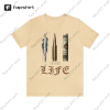 Fake Love Shirt To Match Jordan 3 Palomino/Orewood Brown Sneaker Shirt