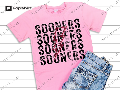 Pink OUt | Oklahoma | Boomer |Sooner | OU | Football | Sooners T shirt- Wearing Pink for Mrs. V