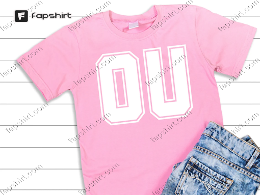 Pink OUt | Oklahoma | Boomer |Sooner | OU | Football | Sooners T shirt- Wearing Pink for Mrs. V