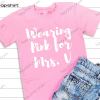 Pink OUt | Oklahoma | Boomer |Sooner | OU | Football | Sooners T shirt- Wearing Pink for Mrs. V