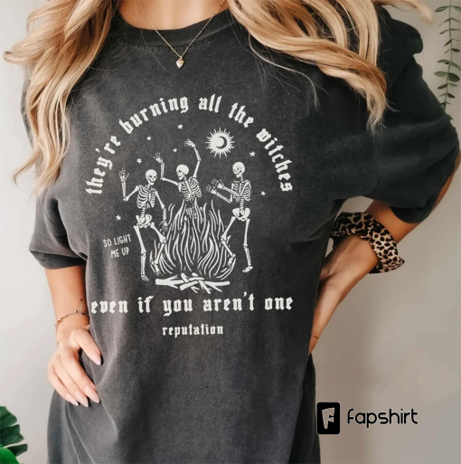 I Did Something Bad Shirt, They’re burning all the witches, Reputation T Shirt, Reputation Merch, Comfort Colors Concert Tee