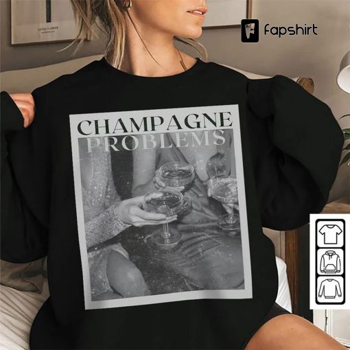 Taylor Music Shirt, Album Cover Retro Music, Champagne Problems, Taylor Graphic Retro Unisex Gift Bootleg Hoodie