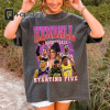 90s Vintage Kendall Starting Five Shirt, Loahaddian Kendall Jenner Team Shirt, Kendall Starting Five Tee Long Sleeve, Gift for Fans