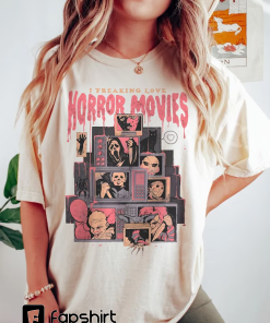 Comfort Colors® Horror Movies Tee, Horror Movie…