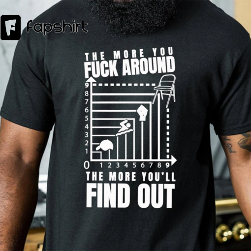 FAAFO Folding Chair T-Shirt | F.A.A.F.O | F*** Around and Find Out | Montgomery, AL Riverboat | Folded Chair