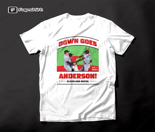 Jose Ramirez vs Tim Anderson – Down Goes Anderson! – Cleveland Guardians Tee