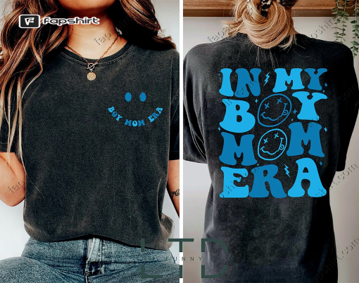 In My Boy Mom Era Shirt, In My Mom Era Shirt, Boy Mom Shirt, Boy Mom Club, Boy Mama Shirt, New Mom Gift, Expecting Mom Gift, Gender Reveal