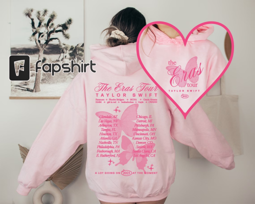 The Eras Tour Sweatshirt 2 Sided | Eras Tour Outfit | y2k clothing | Taylor Eras Merch Cute Aesthetic | Swiftie Merch | Eras Tour Foxborough