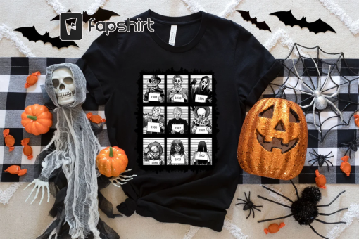 Horror Movie Character Shirt, Horror Shirt, Spooky Shirt, Halloween Shirt, It Shirt, Scary Shirt, Horror Movie Characters