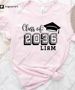 Class of 2036 T-Shirt, Grow With Me,…