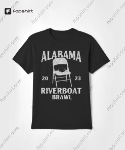 Alabama Brawl Shirt, Alabama Riverboat Shirt, Folding…