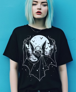 Bat T-Shirt | Dark Cottagecore Clothing |…