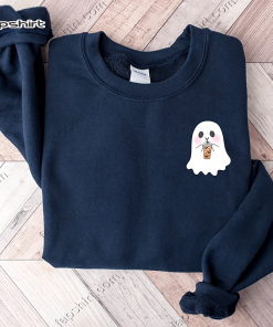 Halloween Pocket Size Ghost Shirt, Little Ghost…