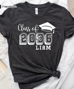 Class of 2036 T-Shirt, Grow With Me,…