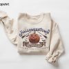 Harvest friendship Pumpkin Head Scarecrow and Crow creepy cute super soft hand screen printed black t-shirt