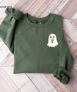 Halloween Pocket Size Ghost Shirt, Little Ghost…