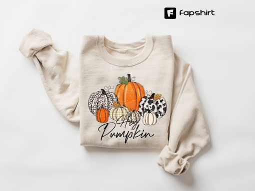 Fall Shirt for Women Thanksgiving Shirt, Hey Pumpkin Shirt, Thanksgiving Sweatshirt Cute Thanksgiving Sweater Pumpkin Sweatshirt Long Sleeve