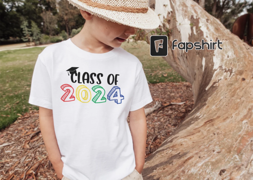 Hand Print Graduation shirt, first day of school, Class of 2024, Add Handprint Every Year, Preschool tee, Back To School,Personalized Shirt