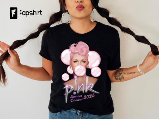 P!nk Summer Carnival 2023, Trustfall Album Tee, Pink Singer Tour, Music Festival Shirt, Concert Apparel, Tour Shirt, Pink Music Clothing