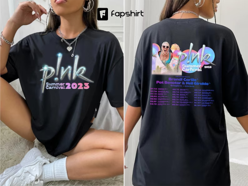 Pink Summer Carnival 2023 T-Shirt Pink Hoodie Trustfall Album Tee Pink Merch Concert Apparel Tour Shirt Pink Music Clothing P!nk T-Shirt