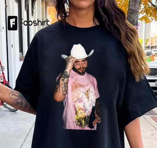 Posty Howdy T Shirt, Vintage Post Malone Shirt, Post Malone 2023 Tour Shirt, Post Malone Concert Shirt, Rapper Post Malone Tour Shirt, Post