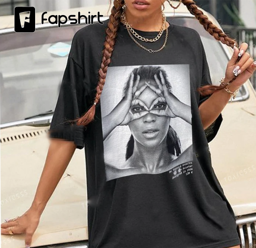 Hot Beyonce Black And White Shirt-Renaissance Tour 2023 T-Shirt-Music RnB Singer Hiphop Rapper Shirt