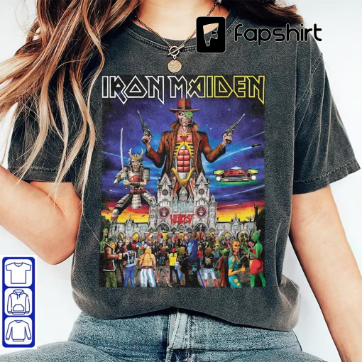 Iron Maiden The Future Past 2023 Tour Hellfest Event Classic Shirt