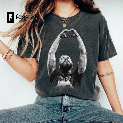 Post Malone Shirt, Music Lover Tee, Graphic Concert Shirt, Hip Hop Fan Gift, Vintage Inspired, Hip Hop Concert Tee, Twelve Carat 2023